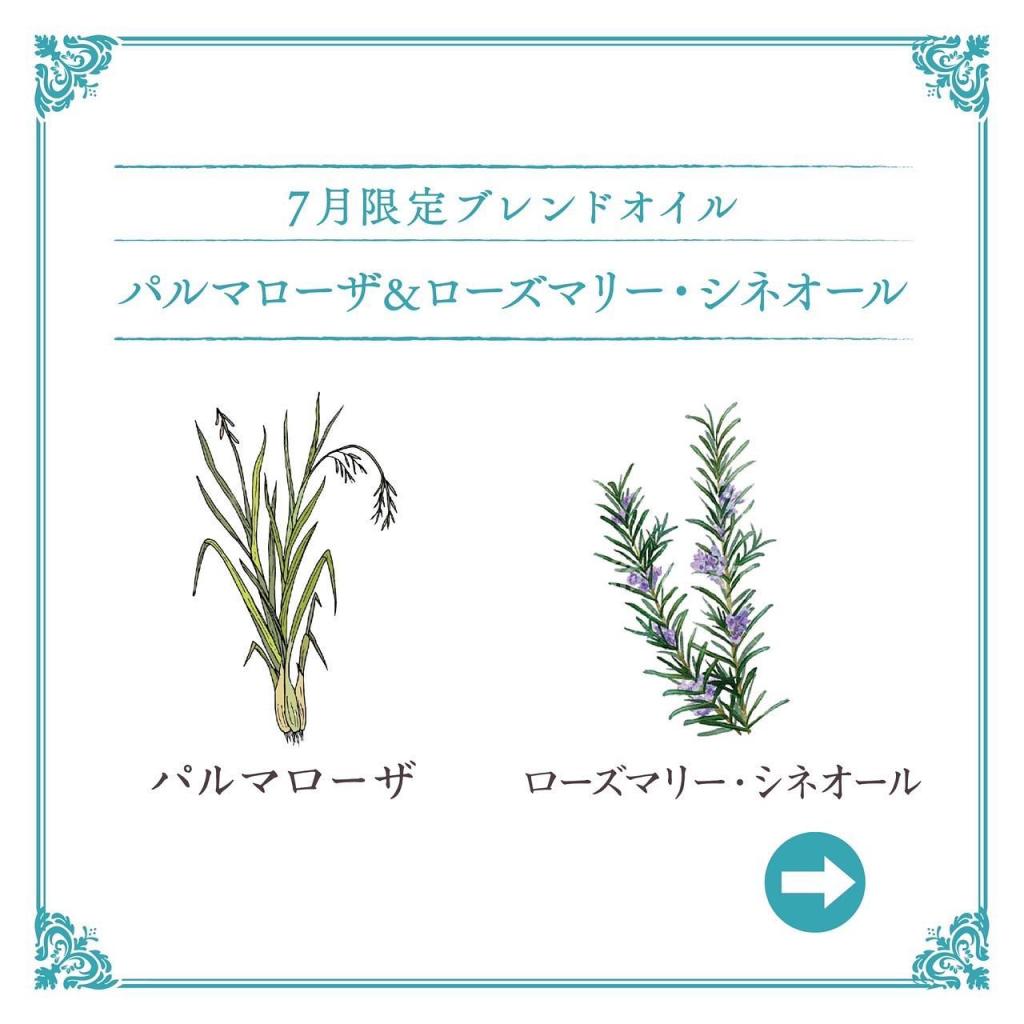 🍀7月のブレンドオイル