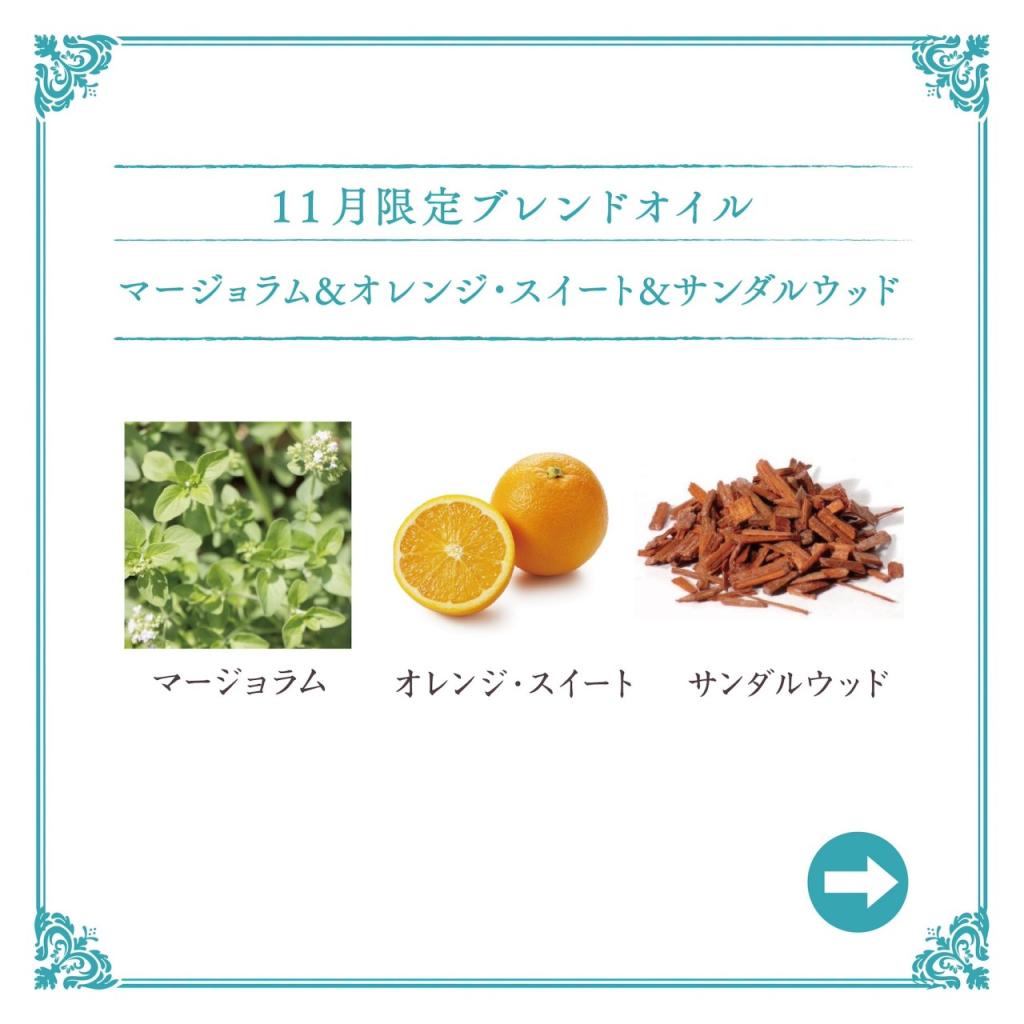 ♨️11月のブレンドオイル🍀